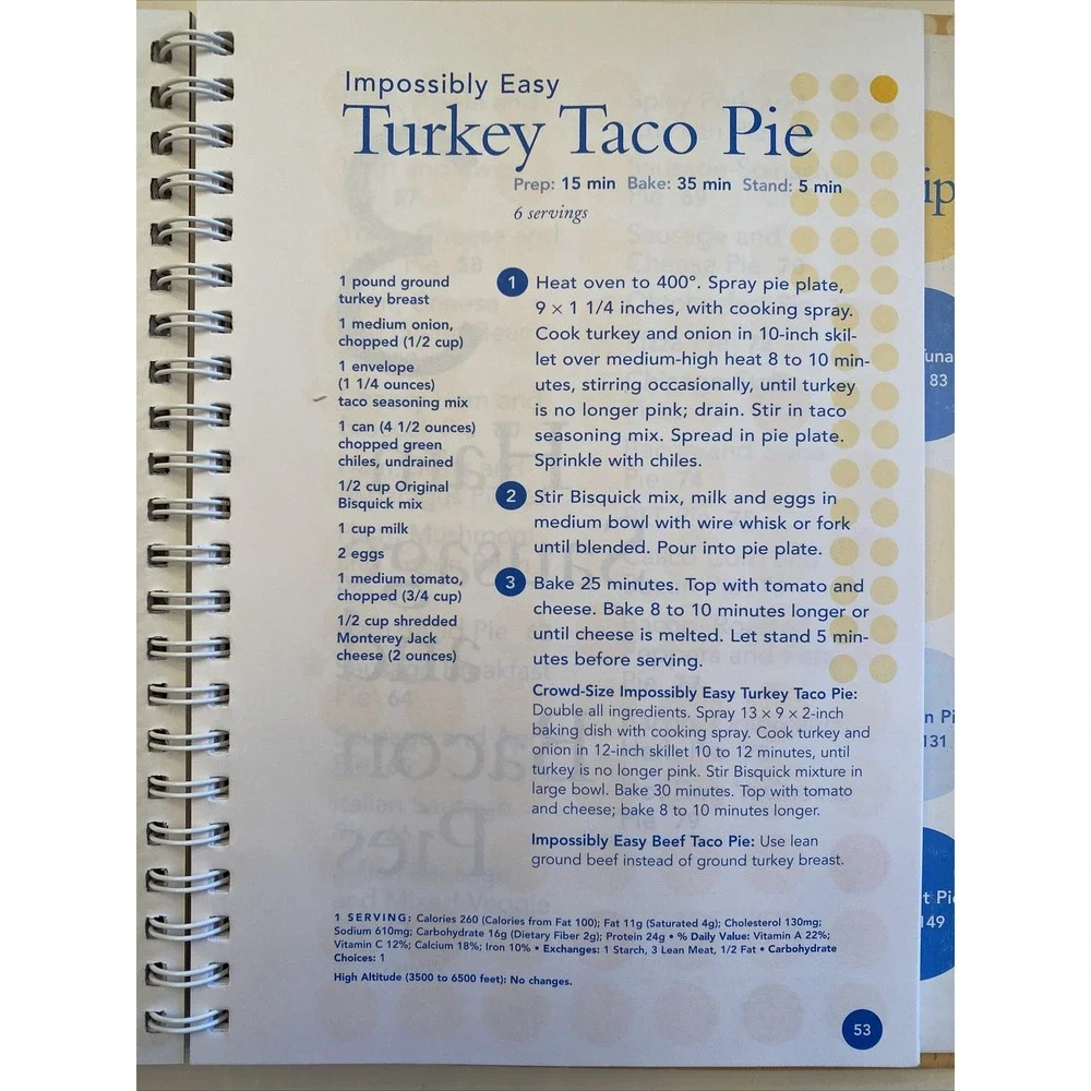 Betty Crocker's Cookbooks lot of 4‎ Good&Easy, Bisquick Easy Pies, Quick&Easy,